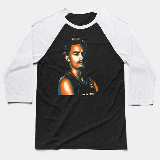 Trae Young Baseball T-Shirt by lazartemarjun